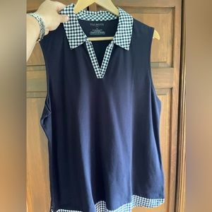 NWT Talbots sleeveless top XL